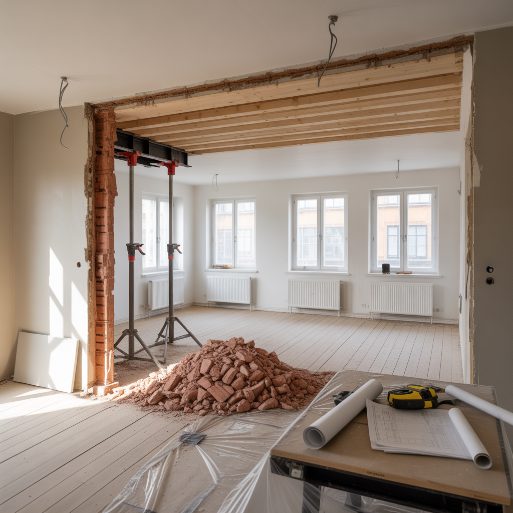 riva barande vagg kostnad anmalan och sakerhet