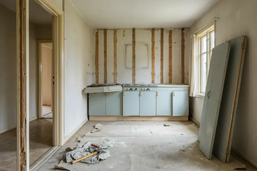 planera k ksrivning med garderober och d rrkarmar inf r renovering